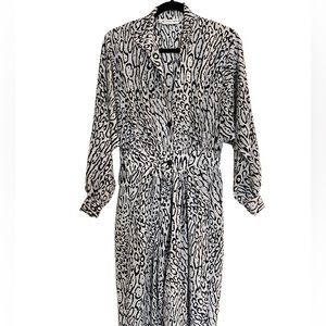 Vintage 80’s Lillie Rubin Leopard Jumpsuit